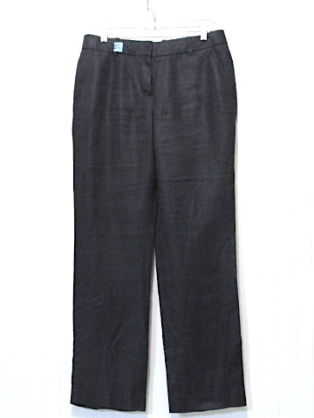 J.Crew Dark Navy Blue Straight Leg Linen Pants, Size 6